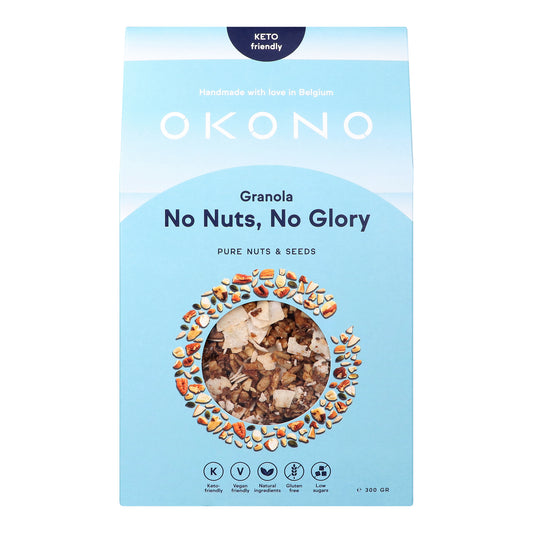 No Nuts, No Glory Granola – Pure Nuts & Seeds