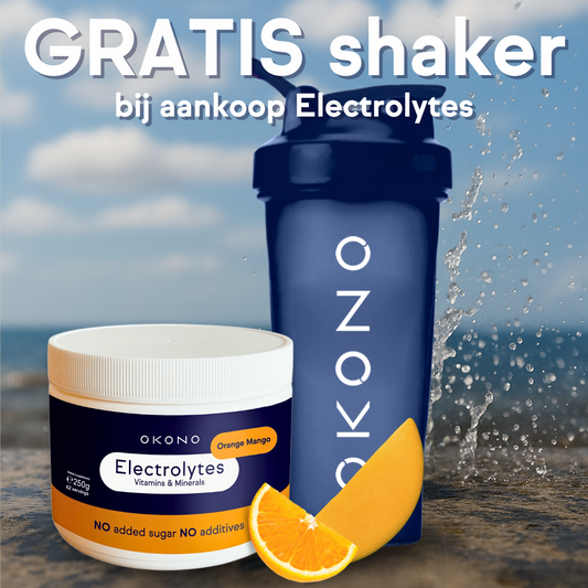 Free shaker when buying Electrolytes