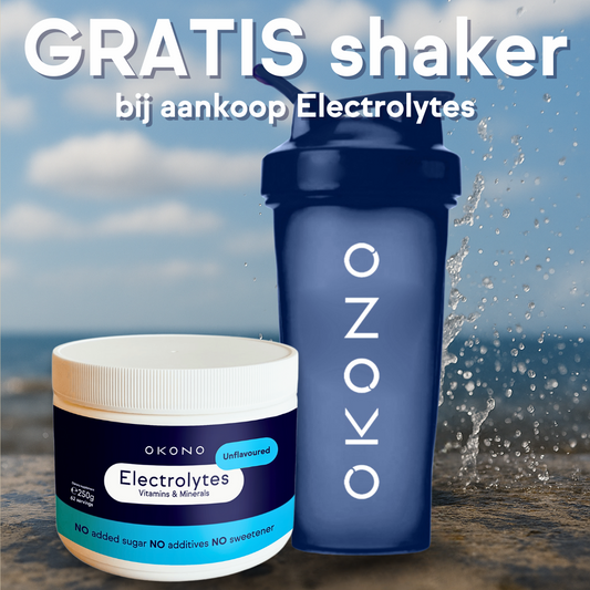 Free shaker when buying Electrolytes