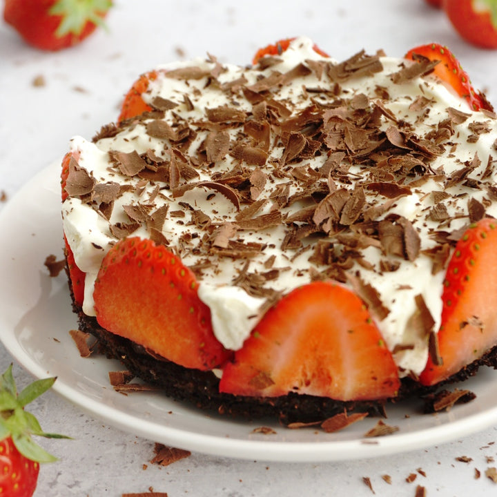 Chocolate cheesecake with OKONO chocolate