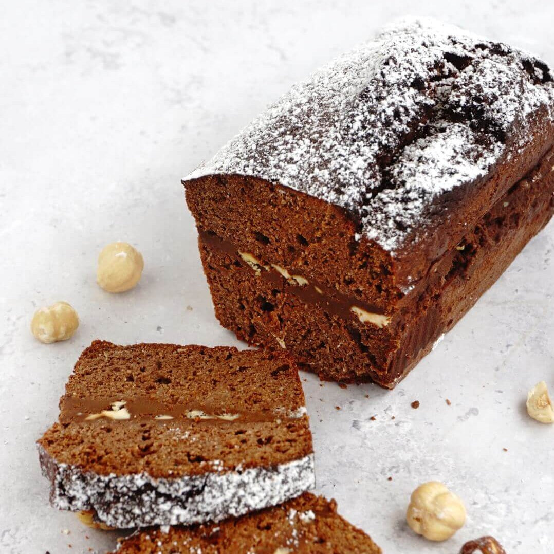 Gâteau chocolat noisette - Recette de gâteau Keto OKONO