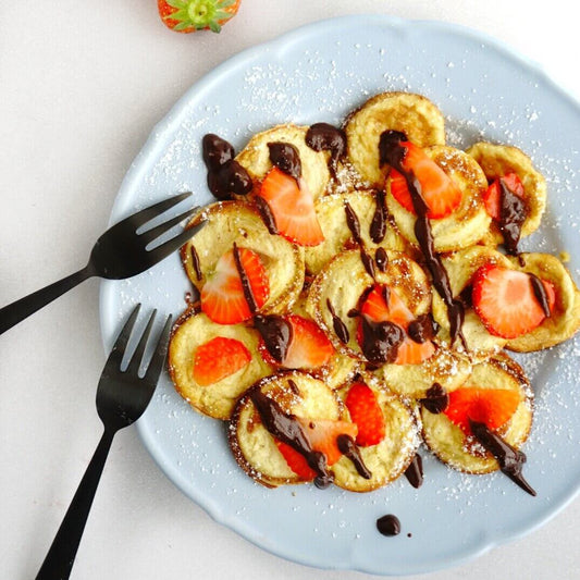 OKONO Keto Recipe - Poffertjes - Mini pancakes