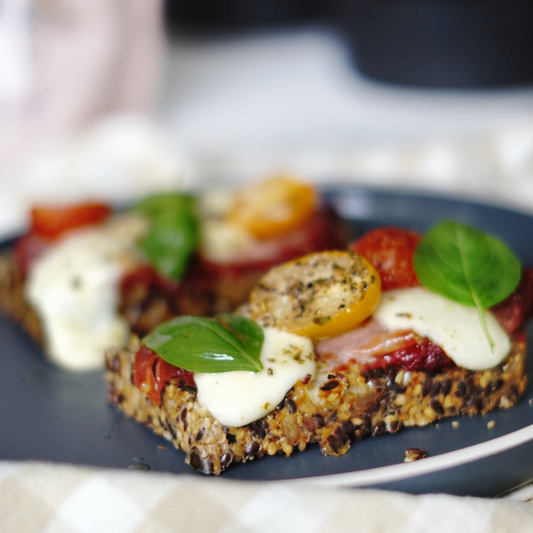 Stone Age Bread pizza toast