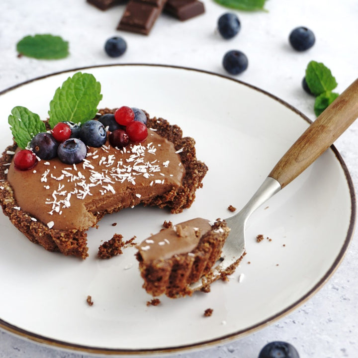 Chocolate mousse tartlet