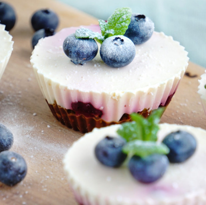 Cheesecake granola bombs