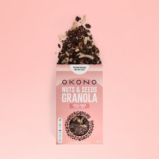 Granola OKONO Noix & Graines - Cocoa Power Noix de coco - Détail