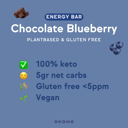 Energy Bar Chocolate Blueberry