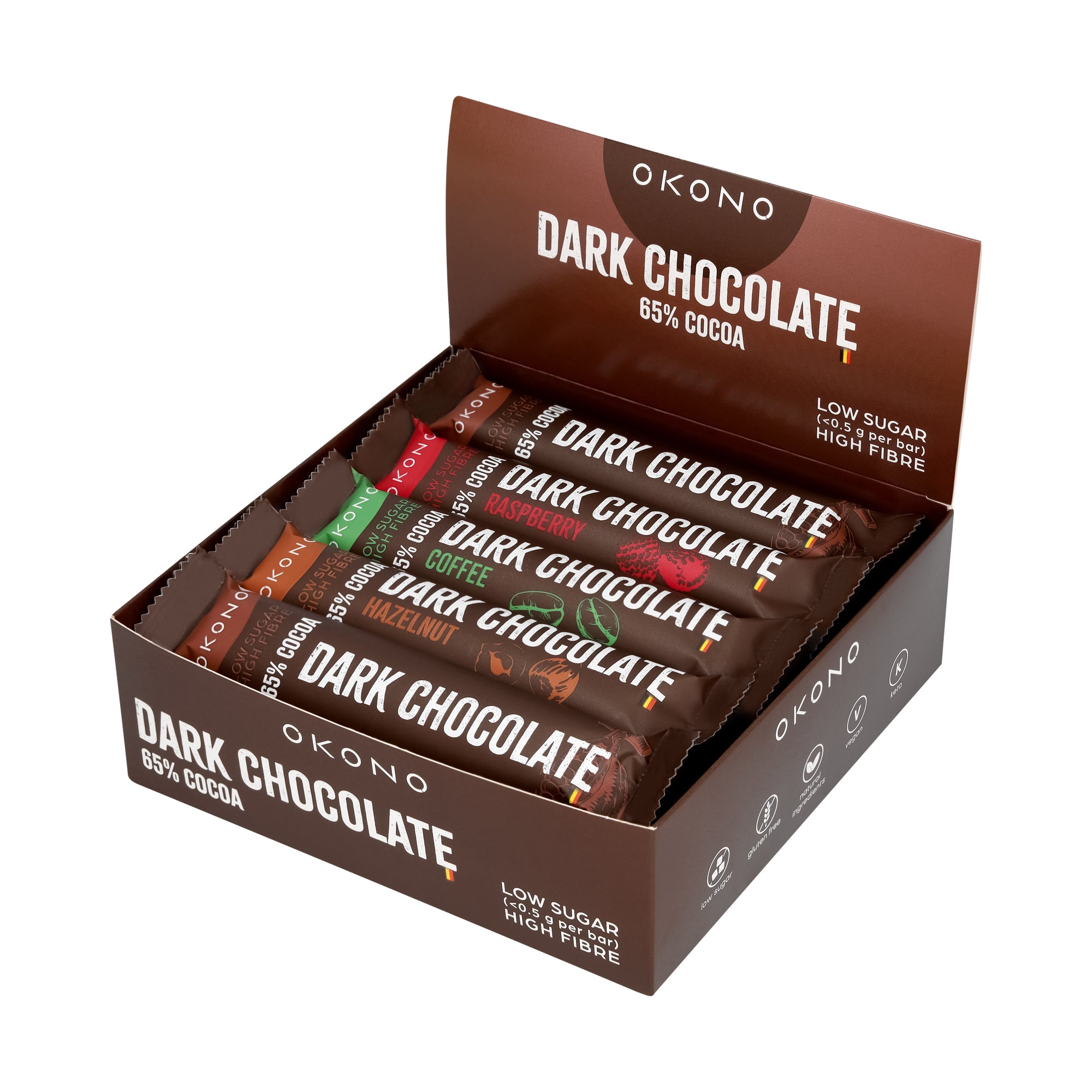 Dark Chocolate - 100% Keto-Friendly – OKONO