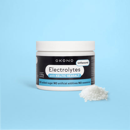 OKONO Electrolytes with Keltic Salt No added sugar (250g) Detail - Unflavoured