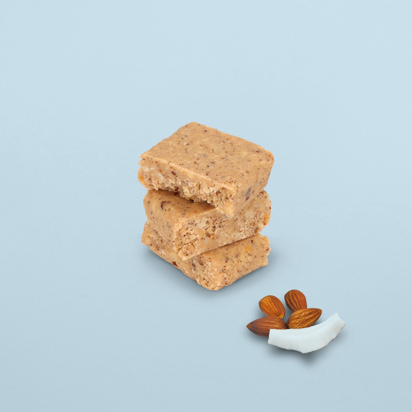 OKONO Energy Bar Detail - Almond Coconut - Plantbased & Gluten Free