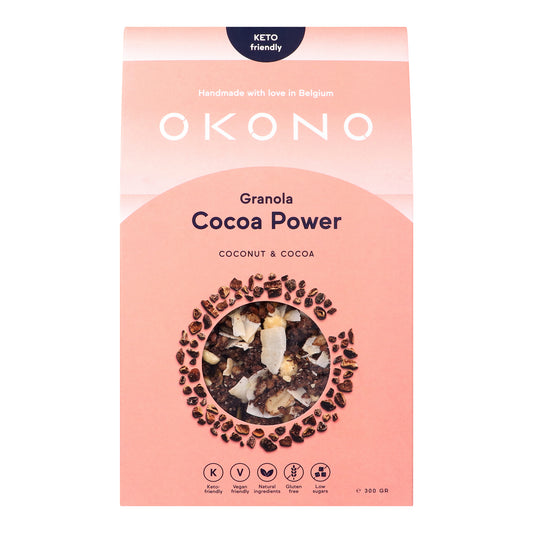 Cocoa Power Granola – Coconut & Cocoa