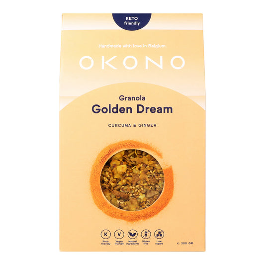 Golden Dream Granola – Curcuma & Ginger