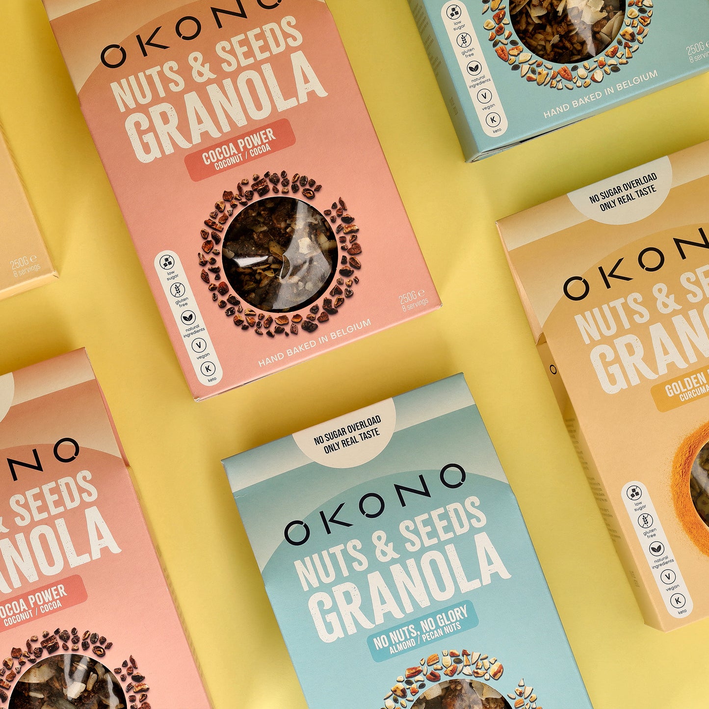 Granola OKONO Noix & Graines - Tous les parfums
