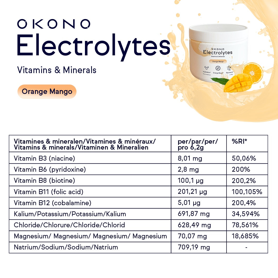 Electrolytes Orange Mango