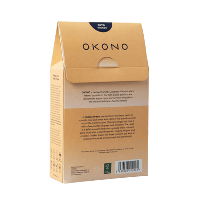 Golden Dream Granola – Curcuma & Ginger