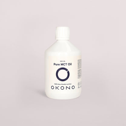 OKONO Pure MCT Oil 500ml - 100% keto friendly nutrition