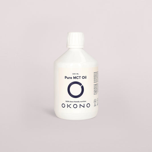 OKONO Pure MCT Oil 500ml - 100% keto friendly nutrition