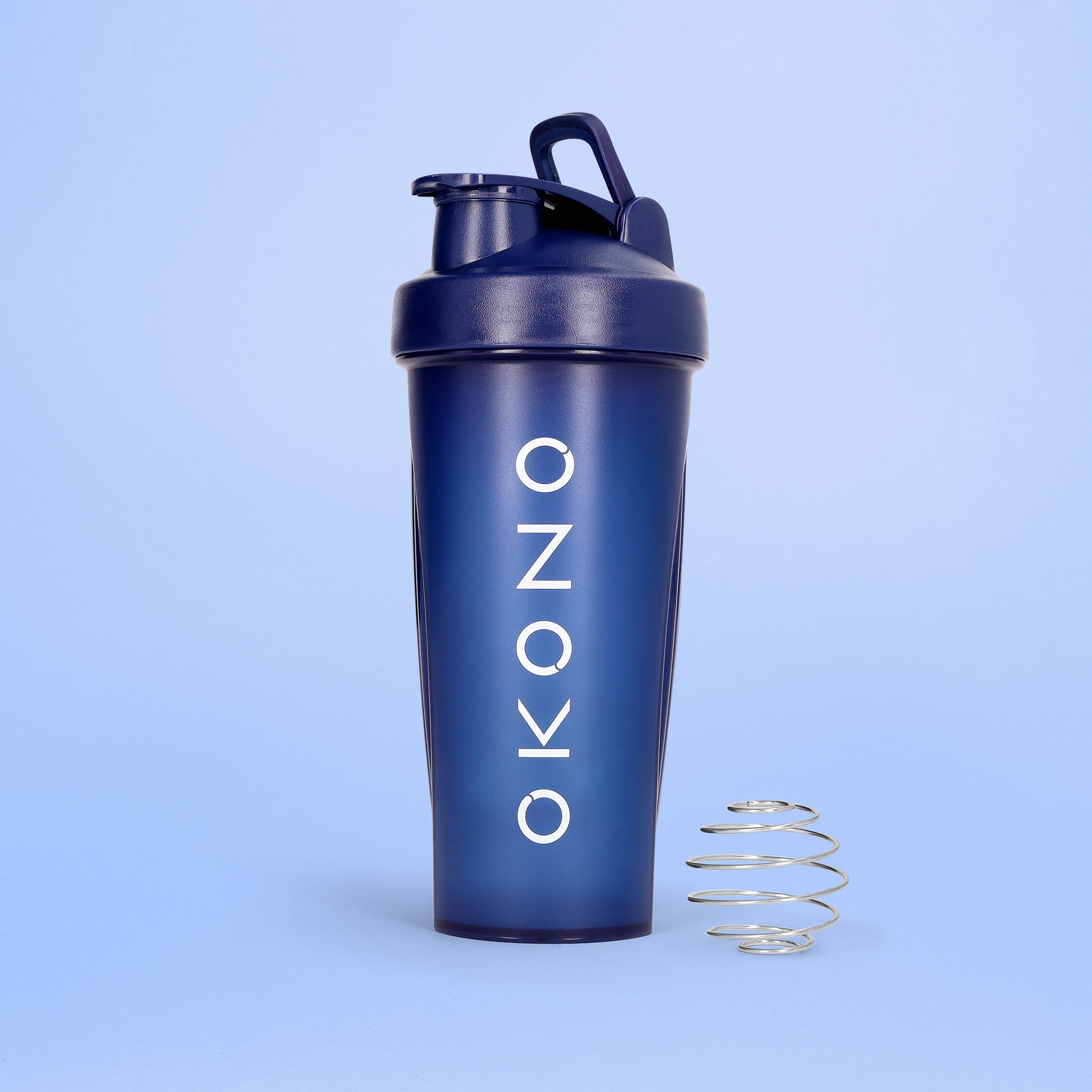 OKONO Shaker - Plastic Blue (600ml)