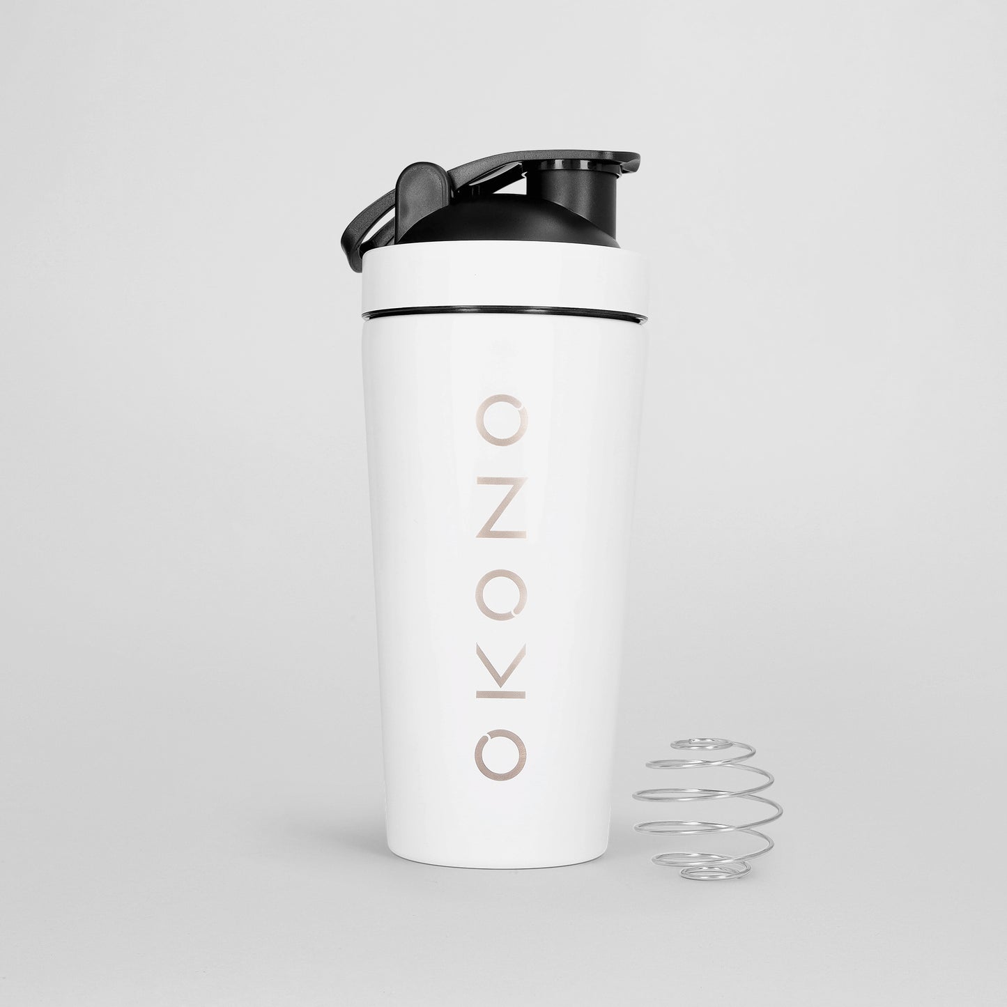 OKONO Shaker - Metal White (600ml)
