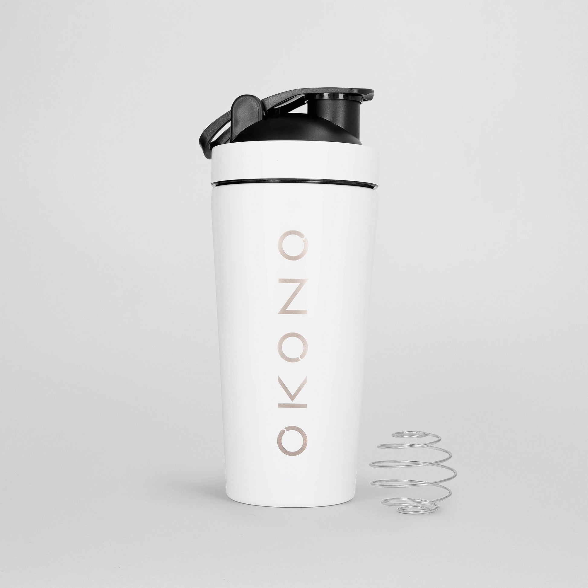 OKONO Shaker - Metal White (600ml)