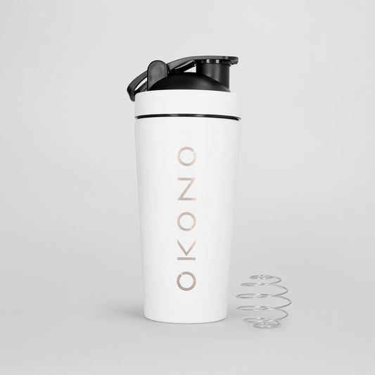 Shaker OKONO - Métal Blanc (600ml)