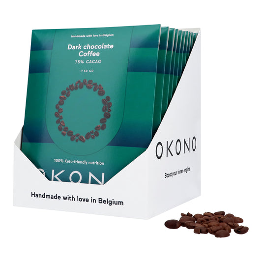 Donkere chocolade Koffie
