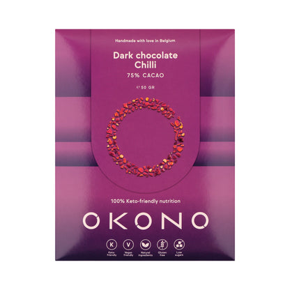 Donkere chocolade Chilli