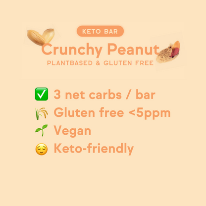 Keto Bar Crunchy Peanut