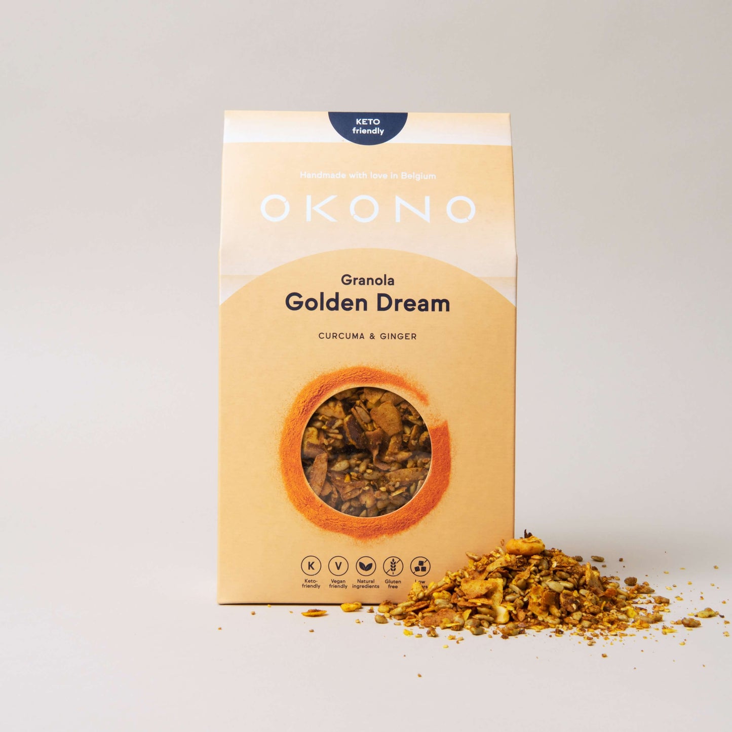 Golden Dream Granola – Curcuma & Ginger