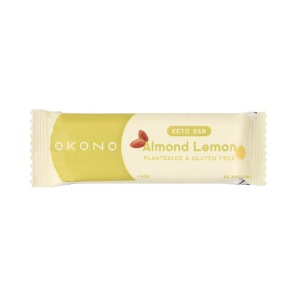 Almond Lemon Keto Bar